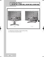 Предварительный просмотр 88 страницы Samsung LE26R41BD Owner'S Instructions Manual