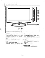 Предварительный просмотр 5 страницы Samsung LE26R7 Owner'S Instructions Manual