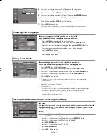 Предварительный просмотр 19 страницы Samsung LE26R7 Owner'S Instructions Manual