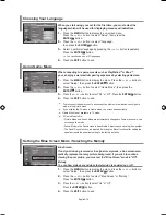 Предварительный просмотр 21 страницы Samsung LE26R71B Owner'S Instructions Manual