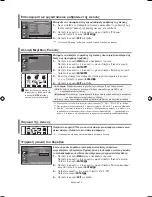 Предварительный просмотр 93 страницы Samsung LE26R71B Owner'S Instructions Manual