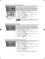 Предварительный просмотр 96 страницы Samsung LE26R71B Owner'S Instructions Manual