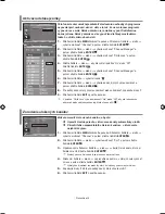 Предварительный просмотр 142 страницы Samsung LE26R71B Owner'S Instructions Manual