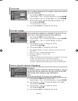 Предварительный просмотр 47 страницы Samsung LE26R71BLE26R72B Owner'S Instructions Manual