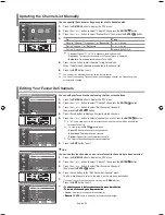 Предварительный просмотр 22 страницы Samsung LE26R73BD Owner'S Instructions Manual