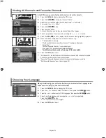 Предварительный просмотр 26 страницы Samsung LE26R73BD Owner'S Instructions Manual