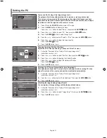 Предварительный просмотр 33 страницы Samsung LE26R73BD Owner'S Instructions Manual