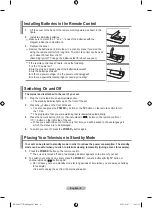 Предварительный просмотр 10 страницы Samsung LE26S81B Manual