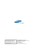 Предварительный просмотр 5 страницы Samsung LE26S81BX Service Manual