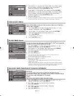 Preview for 58 page of Samsung LE27S73BD Owner'S Instructions Manual