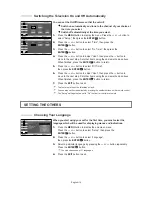 Предварительный просмотр 16 страницы Samsung LE27T51B Owner'S Instructions Manual