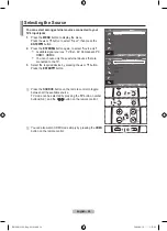 Предварительный просмотр 28 страницы Samsung LE32A330J1 User Manual