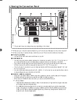 Предварительный просмотр 6 страницы Samsung LE32A550 User Manual