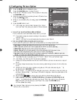 Предварительный просмотр 20 страницы Samsung LE32A550 User Manual