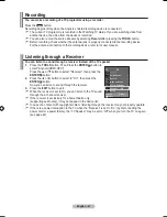 Предварительный просмотр 43 страницы Samsung LE32A550 User Manual