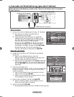 Предварительный просмотр 151 страницы Samsung LE32A550 User Manual