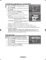 Предварительный просмотр 182 страницы Samsung LE32A550 User Manual