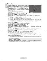 Предварительный просмотр 219 страницы Samsung LE32A550 User Manual