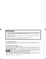 Preview for 2 page of Samsung LE32A769 User Manual