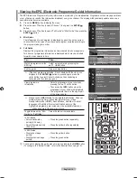 Предварительный просмотр 16 страницы Samsung LE32A769 User Manual