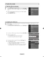 Предварительный просмотр 39 страницы Samsung LE32A769 User Manual