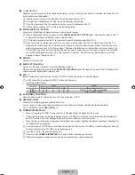 Предварительный просмотр 7 страницы Samsung LE32B650T2W User Manual