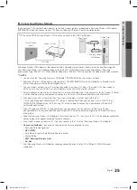 Preview for 25 page of Samsung LE32C550 User Manual