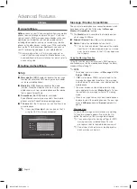 Предварительный просмотр 38 страницы Samsung LE32C550J1W User Manual