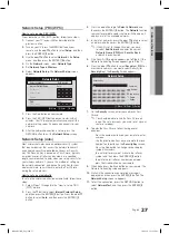 Preview for 27 page of Samsung LE32C570 User Manual