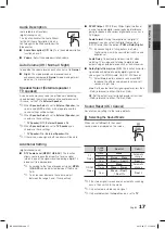 Preview for 17 page of Samsung LE32C650 User Manual