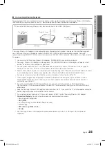 Предварительный просмотр 25 страницы Samsung LE32C650 User Manual