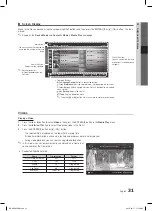 Предварительный просмотр 31 страницы Samsung LE32C650 User Manual