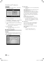 Предварительный просмотр 40 страницы Samsung LE32C650 User Manual