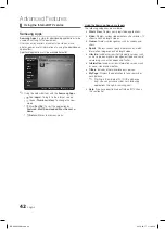 Предварительный просмотр 42 страницы Samsung LE32C650 User Manual