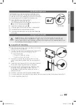 Предварительный просмотр 49 страницы Samsung LE32C650 User Manual