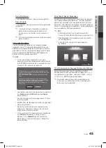 Предварительный просмотр 315 страницы Samsung LE32C650 User Manual