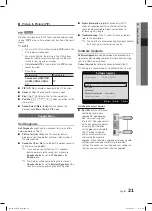 Предварительный просмотр 21 страницы Samsung LE32C670 User Manual