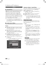 Предварительный просмотр 44 страницы Samsung LE32C670 User Manual