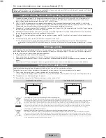 Предварительный просмотр 2 страницы Samsung LE32E420 User Manual