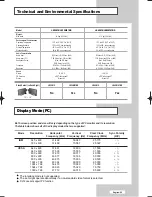 Preview for 67 page of Samsung LE32M6 Owner'S Instructions Manual