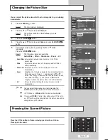 Предварительный просмотр 27 страницы Samsung LE32M61B Owner'S Instructions Manual