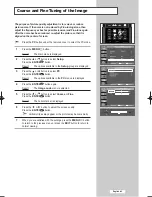 Предварительный просмотр 51 страницы Samsung LE32M61B Owner'S Instructions Manual