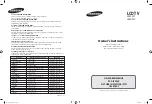 Samsung LE32M7 Owner'S Instructions Manual предпросмотр