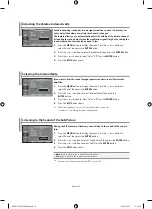 Предварительный просмотр 21 страницы Samsung LE32M7 Owner'S Instructions Manual