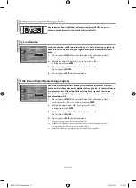 Предварительный просмотр 107 страницы Samsung LE32M7 Owner'S Instructions Manual