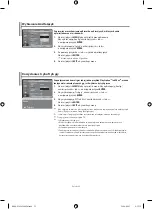 Предварительный просмотр 114 страницы Samsung LE32M7 Owner'S Instructions Manual