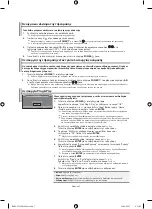 Предварительный просмотр 144 страницы Samsung LE32M7 Owner'S Instructions Manual