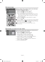 Предварительный просмотр 161 страницы Samsung LE32M7 Owner'S Instructions Manual