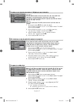 Предварительный просмотр 205 страницы Samsung LE32M7 Owner'S Instructions Manual