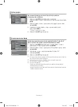 Предварительный просмотр 249 страницы Samsung LE32M7 Owner'S Instructions Manual